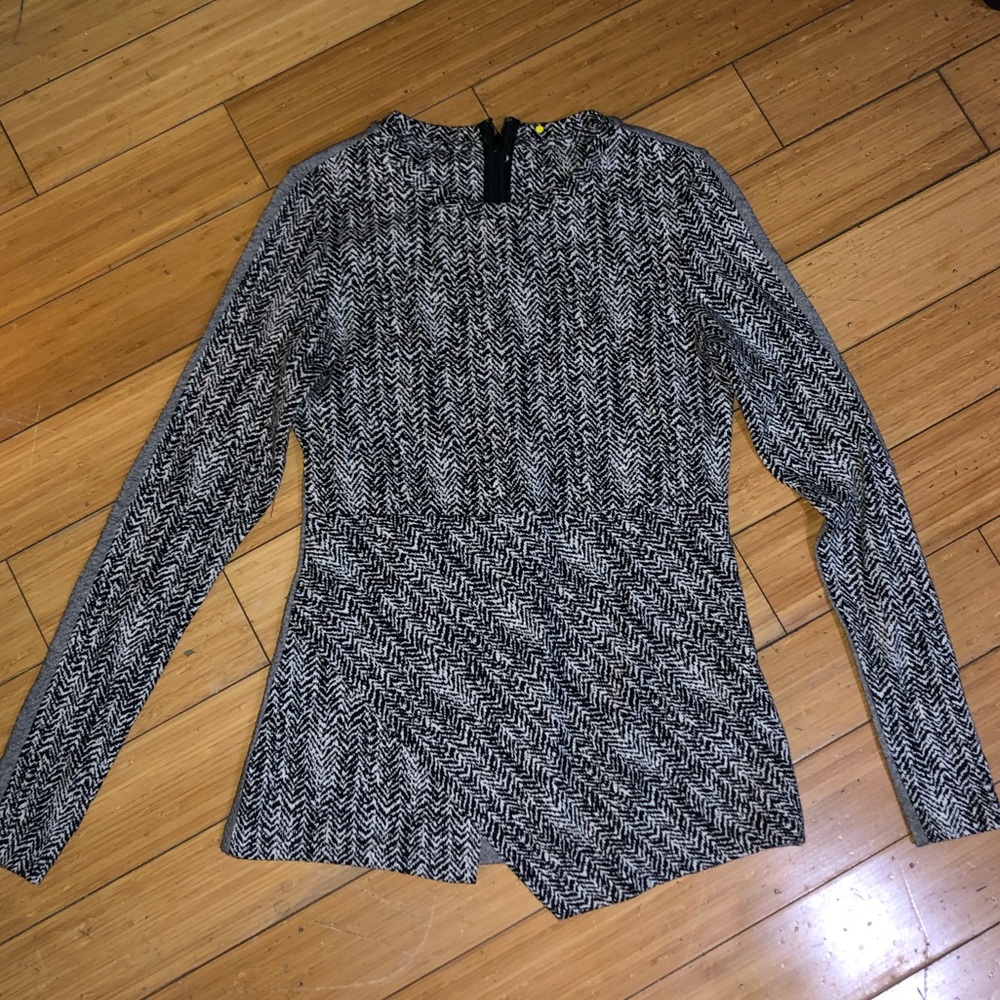 Stella McCartney Asymmetric Peplum Top